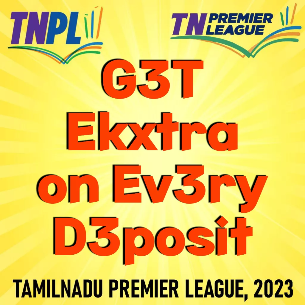 TNPL 2023 Schedule | Tamil Nadu Premier League 2023